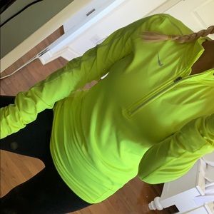nike half zip active shirt